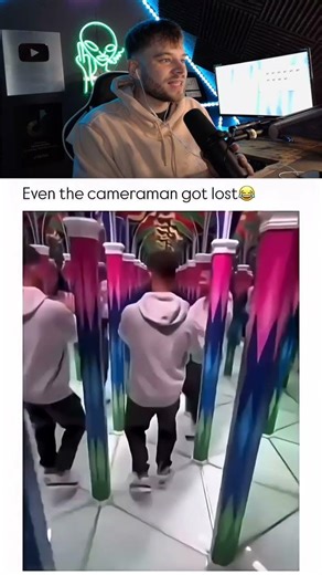 Even the camera man got lost 😂
