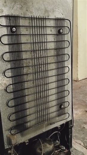 Installation new condensor