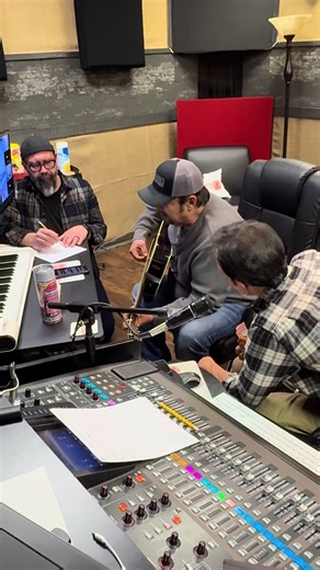 Pre production on the fly! #jeffbates #newalbum #collab