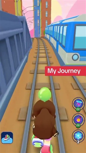 subway surfers gameplay gold runner green road challenge surfers gaming million views