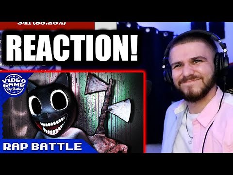 REACTION Siren Head vs. Cartoon Cat - Rap Battle