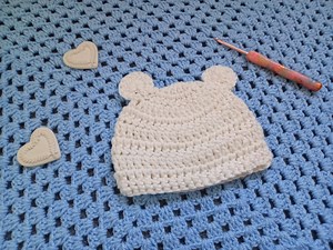 Crochet Baby Hat With Ears Free Pattern