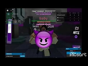 Fun combat Roblox I love this game