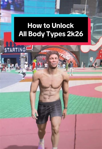How to unlock all body types in 2k26 #nba2k26 #2kbuilder | nba 2k