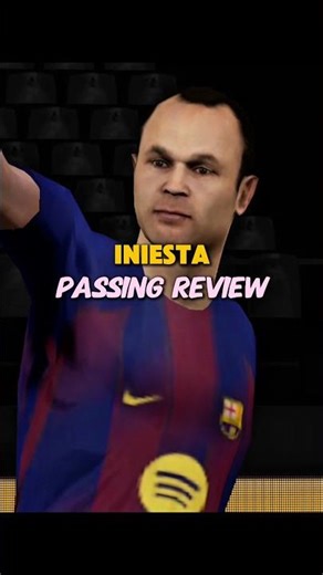 INIESTA'S PASSING ABILITIES 🤯 #efootball2026 #shorts