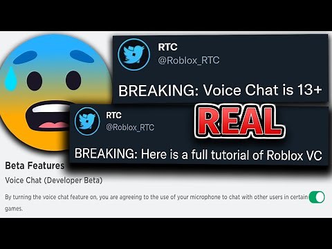 Roblox voice chat TUTORIAL...