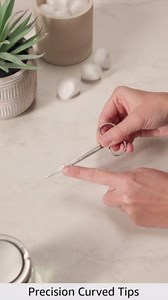 Iris Micro Dissecting Scissors 4.5" Curved Fine Point - Perfect for Doctors, Nurses, EMS, Students, Education & Training and More (Silver)