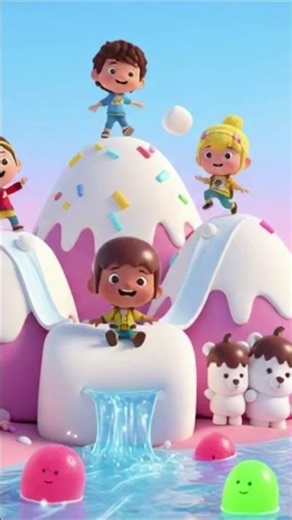 Marshmallow Mountain Adventure 🍬🏔️ | Kids Nursery Rhyme & Fun Poem for Toddlers