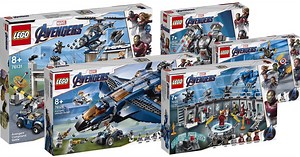 Get a first look at five upcoming LEGO Avengers: Endgame kits with new minifigures and more