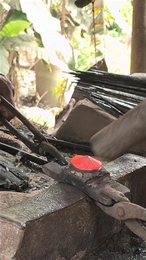 ⚒️ Hand Forged Iron – Real Blacksmith Power#hardwork #1millionviews #vairalshort #blacksmith