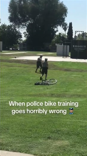 Police training gone wrong! #cop #funny