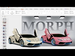 Create LUXURY Car Animation Using Morph in PowerPoint (Easy!) 🚘✨