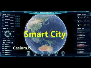 Web GIS |The CesiumJS (GIS) utilization in Smart Building #cesium #gis #digitaltwin #3dmodeling