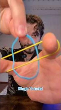 Unmögliche Transposition mit einfachen Gummibändern 😱 (Tutorial) Gemeinsam Magie lernen 👉 Bio