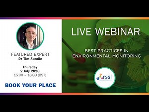 Webinar: Best Practices in Environmental Monitoring - Reviewing your Process for Compliance