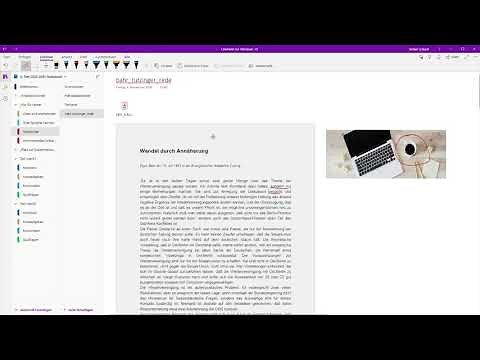 One Minute OneNote -05- PDF und Bilder fixieren