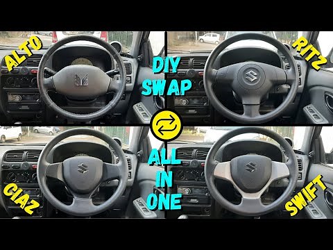 Steering Wheel Change for ALL MARUTI CARS | DIY Upgrade | Complete Guide | Non-Airbag | - Autophile