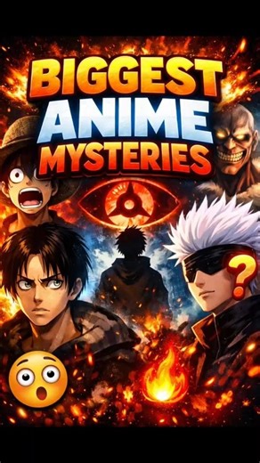 |“Top Anime Mysteries😳 Fansకి ఇప్పటికీ answers లేవు!” | anime | #anime #shorts #youtubeshorts #viral
