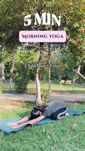 Start your morning with just 5 minutes of movement and mindfulness. 🌿 Save for tomorrow morning
