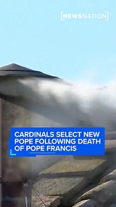 37K views · 201 reactions | Cardinals have selected the 267th leader of the Catholic Church. The naming of a new pope, signaled by white smoke flowing from a chimney at the Sistine Chapel, comes after two days of deliberation over who will lead the 1.4 billion-strong Catholic Church. More: https://www.newsnationnow.com/religion/conclave-new-pope-selected-white-smoke/ | NewsNation | Facebook