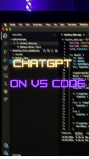 Achraf codes on Instagram‎: "ChatGPT on vs code using the code Gpt ext 🤯🤯 Tag your friends that need to see this!⁣⁣⁣⁣⁣⁣⁣⁣⁣⁣⁣⁣⁣⁣⁣ 🙏 • • Turn on post notification so you don't miss any single post📲 • • ____________________ Like our content ? Hit that follow button! ⬇️⁣⁣⁣⁣⁣⁣⁣⁣⁣⁣⁣⁣⁣⁣⁣⁣⁣⁣⁣⁣⁣⁣⁣⁣⁣⁠⁣⁠⁣⁣⁣⁣⁣⁣⁣⁣ 👉 @achrafcodes 👉 @achrafcodes ____________________ #Programmer #programming #developer #studenlife #computerscience #computer #software#برمجة #مبرمج #البرمجة #softwaredeveloper #softwaredevel