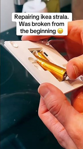 Fixing IKEA STRÅLA Lights After a Quarrel – Repair Guide