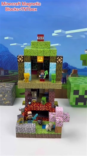Minecraft Magnetic Blocks: Engaging DIY Toys for Kids