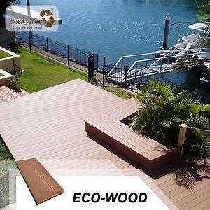 [Hot Item] Anti-Slip WPC Flooring Outdoor WPC Composite Decking