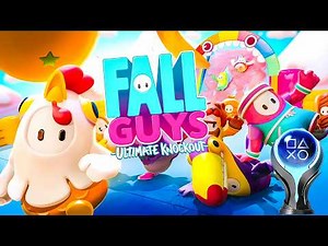 FALL GUYS - 100% Platinum Walkthrough No Commentary (PS5 PRO)