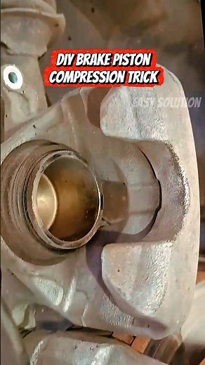 No Special Tool Needed! Brake Piston Reset Hack