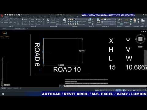 AutoCAD Rectangle Tutorial Complete Class | Dimensions,Thickness, Rotation,Elevation#autocad #revit