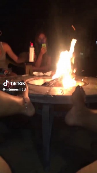 POV you discover lighter fluid #bonfire #fypシ