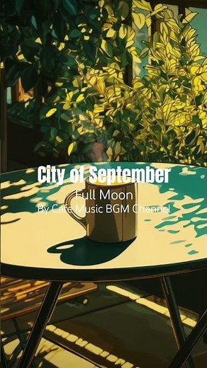 Peaceful Spring Garden with #SteamingCoffee and #RelaxingJazz Flowing Through the Quiet #MorningSun