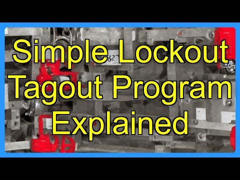 Simple Lockout Tagout Program Explained
