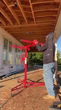 How to assemble the drywall lift #workerlife