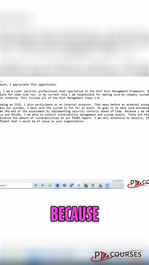 #123 Master Your Elevator Speech — Impress in Job Interviews! Deliver a sharp, confident elevator speech that leaves a lasting impression on recruiters. Unlock Our All Access Pass → https://f.mtr.cool/cacfiuaput #ElevatorSpeech #InterviewPrep #CareerSuccess | PJ Cyber Security School