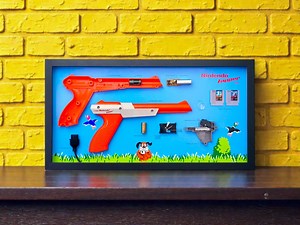 Framed Nintendo NES Zapper (duck Hunt) Disassembled Controller Wall Art, Decor for Game Room - Etsy