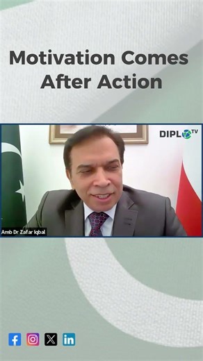 “Motivation Follows Action”: H.E. Dr. Zafar Iqbal on Duty & Discipline