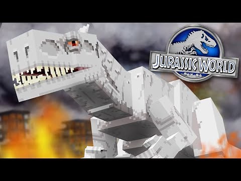 WE HAVE INDOMINUS REX!!! - Jurassic World Minecraft DLC | Ep3