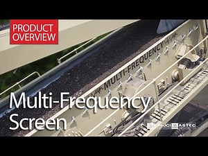 Multi-Frequency Screen Product Video