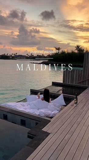 A dreamland awaits you in the Maldives 📽️: @kelseyinlondon #Visitmaldives #sunnysideoflife #Maldives #Tiktoktravels