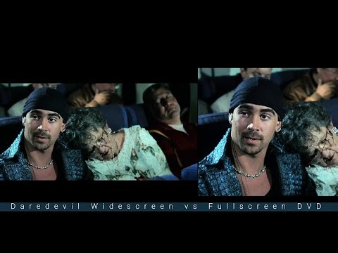 Daredevil (2003) | Widescreen vs Fullscreen DVD | Bullseye scene