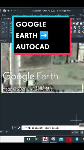 Cómo insertar imágenes de Google Earth en AutoCAD