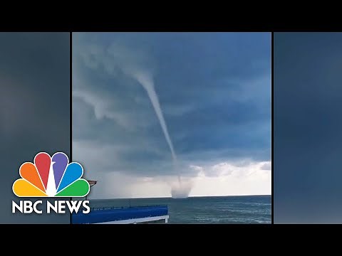 Watch: Spectacular Black Sea Waterspout Captured On Video