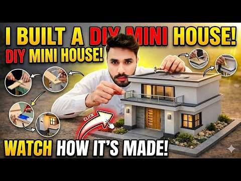 Mini Modern Luxury House Build – Part 1 🏠 | Brick Scale Creations