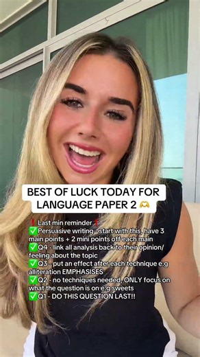 English Language Paper 2 Last Minute Revision