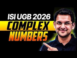 ISI UGB 2026 : Complex Numbers | Abhay Sir | VOS