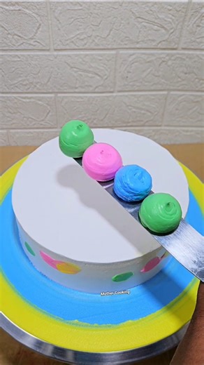 Rainbow birthday Cake 🌈🎂#cake #cakedesign #rainbowcake #shortsfeed