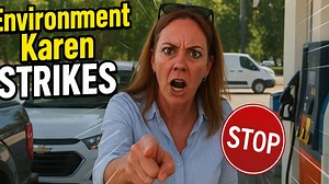 Green Karen Freaks Out Over My Diesel Gas Pump And Stops Me From Pumping My Truck. ⛽ Does anybody else have encounters like this? | Jake Hunter