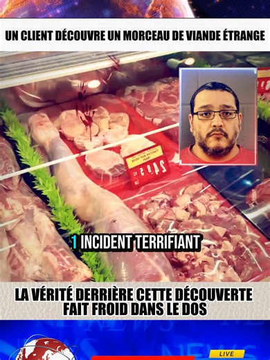 Supermarché Bouclé après Découverte Étrange